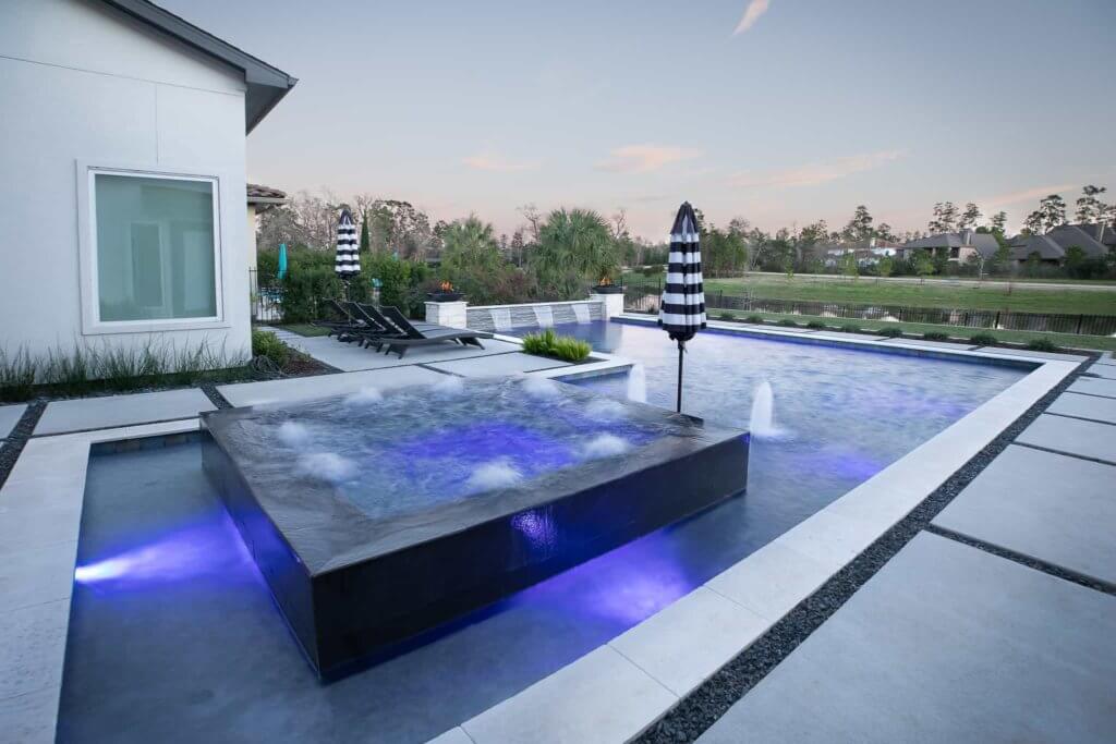 Woodlands Pool Builders Jbradley Custom Pools