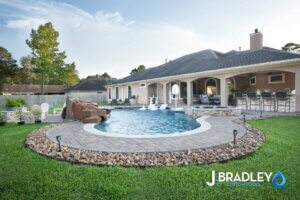 Pool Builders in Tomball Texas - J. Bradley Custom Pools
